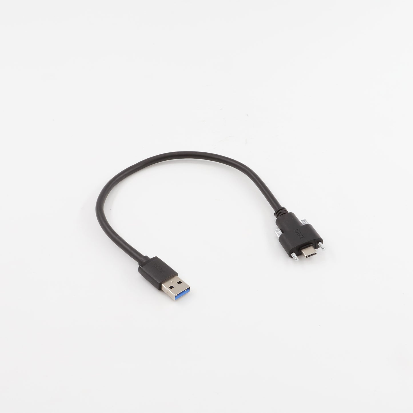 USB 3.0 Type-C Dual Dcrew Locking Cable 0.3m
